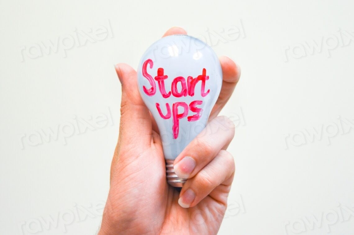 Free Startups business background